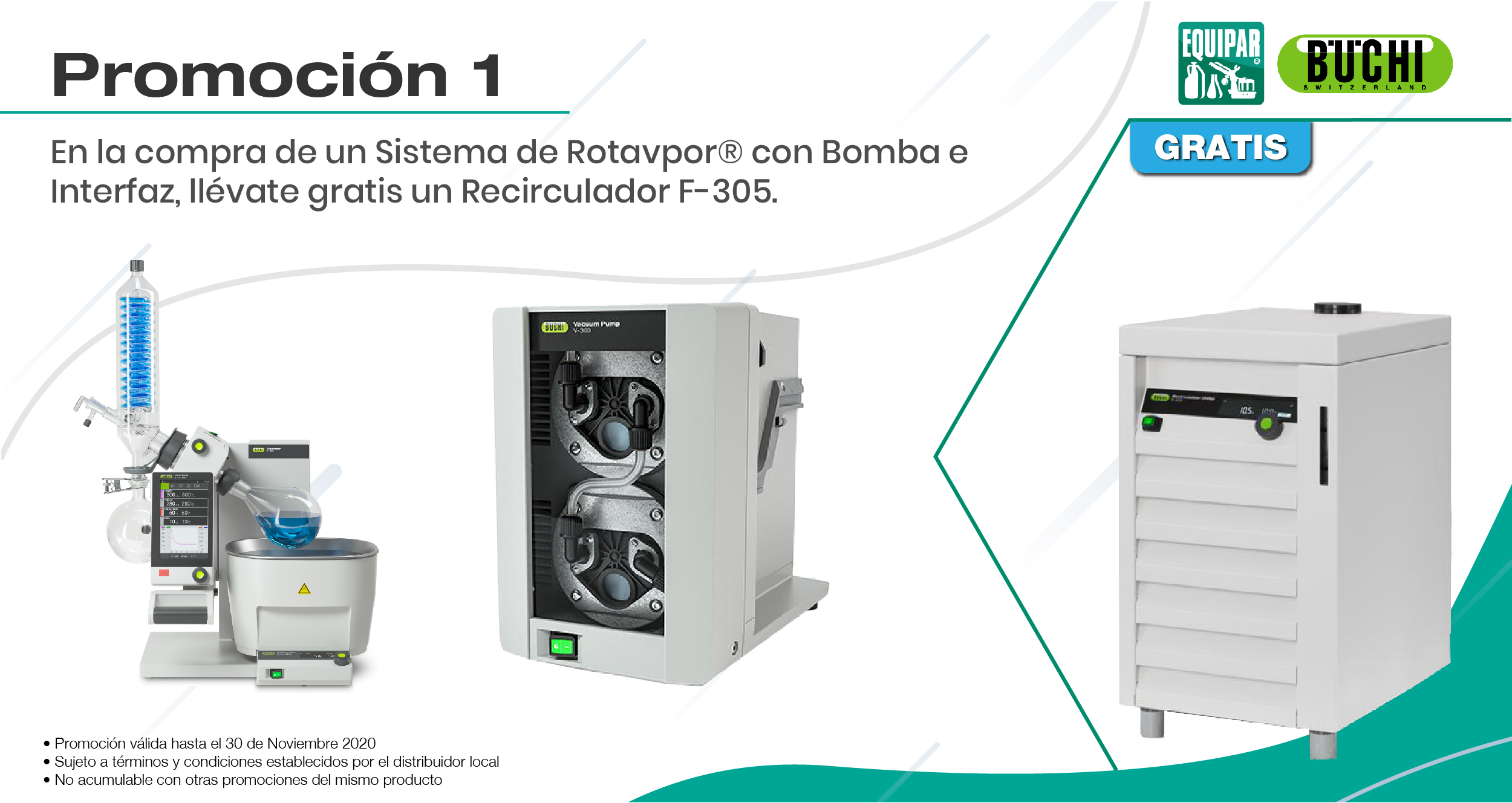 Sistema de Rotavapor con Bomba e Interfaz Image