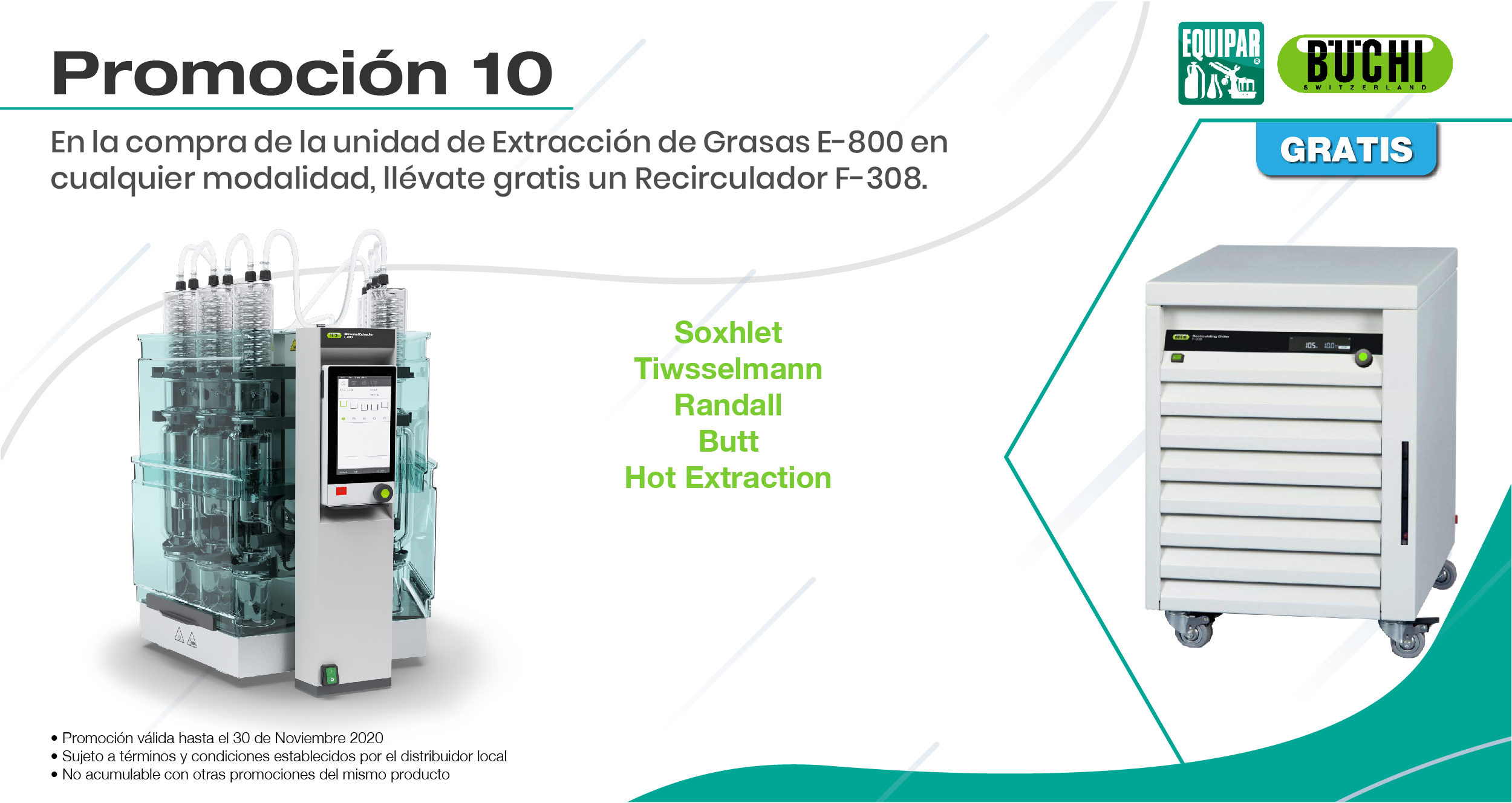Unidad de Extracción de Grasas E-800 Image